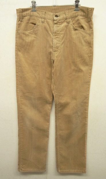 画像: 80'S LEVIS 519 コーデュロイパンツ 42TALONジップ BEIGE USA製 W34L30 (VINTAGE) 「Bottoms」 入荷しました。