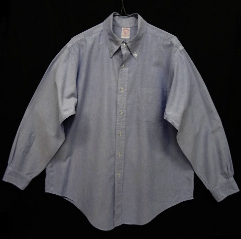 画像: 80'S BROOKS BROTHERS オックスフォード BDシャツ ブルー USA製 (VINTAGE) 「L/S Shirt」 入荷しました。