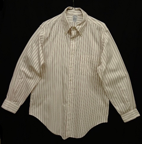 画像: 90'S BROOKS BROTHERS オックスフォード BDシャツ ストライプ USA製 (VINTAGE) 「L/S Shirt」 入荷しました。