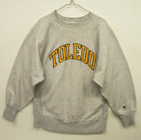 画像: 90'S CHAMPION 刺繍タグ リバースウィーブ グレー USA製 (VINTAGE) 「Sweat Shirt」 入荷しました。