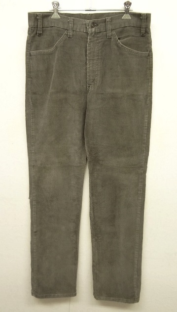画像: 80'S LEVIS 519 コーデュロイパンツ GREY USA製 W33L32 (VINTAGE) 「Bottoms」 入荷しました。