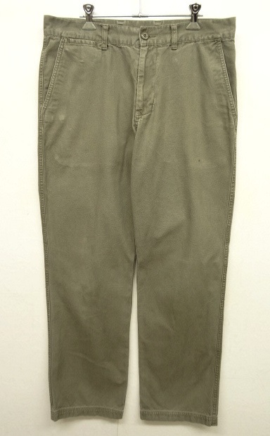 画像: PATAGONIA キャンバス チノパンツ KHAKI (USED) 「Bottoms」 入荷しました。