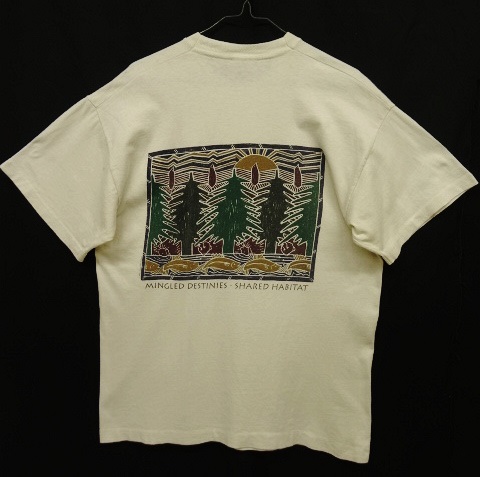 画像: 90'S PATAGONIA "MINGLED DESTINIES SHARED HABITAT" バックプリント 半袖Tシャツ USA製 (VINTAGE) 「T-Shirt」 入荷しました。