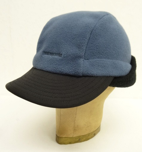 画像: PATAGONIA "DUCKBILL CAP" フリースキャップ ブルー/ブラック (VINTAGE) 「Cap」 入荷しました。