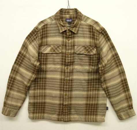 画像: PATAGONIA フラップ付きポケット 長袖 ボックスシャツ チェック柄 (USED) 「L/S Shirt」 入荷しました。