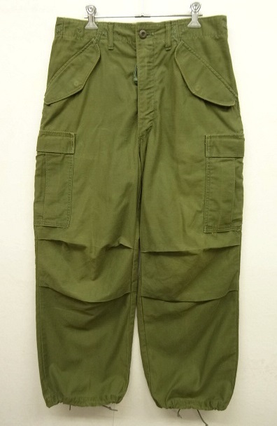 画像: 70'S アメリカ軍 US ARMY M-65 フィールドパンツ S-R (VINTAGE) 「Bottoms」 入荷しました。