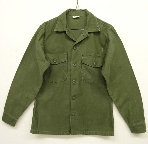 画像: 60'S アメリカ軍 US ARMY OG107 コットンサテン ユーティリティシャツ (VINTAGE) 「L/S Shirt」 入荷しました。