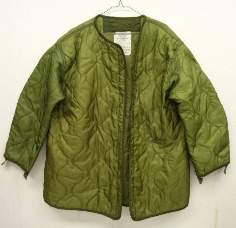 画像: 80'S アメリカ軍 US ARMY M65パーカー用 キルティング ライナージャケット (VINTAGE) 「Jacket」 入荷しました。