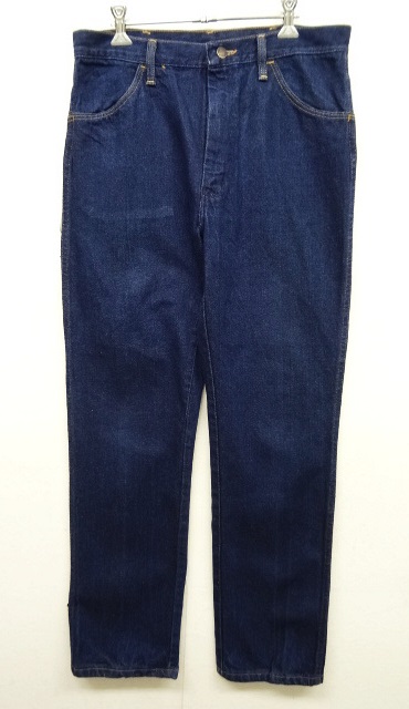 画像: 80'S RUSTLER デニム INDIGO TALONジップ USA製 (VINTAGE) 「Bottoms」 入荷しました。