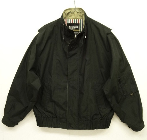 画像: 80'S LONDON FOG ドリズラージャケット ブラック (VINTAGE) 「Jacket」 入荷しました。