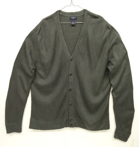 画像: DOCKERS Vネック アクリル カーディガン ダークグレー (USED) 「Knit」 入荷しました。