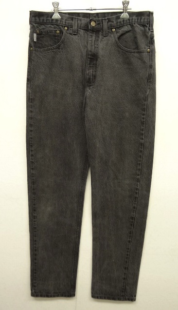 画像: 90'S CARHARTT デニム BLACK USA製 (VINTAGE) 「Bottoms」 入荷しました。