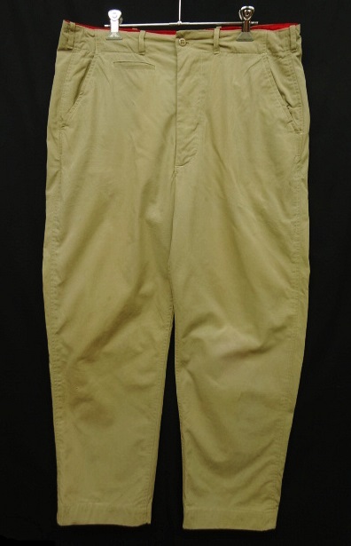 画像: 60'S ABERCROMBIE & FITCH "SAFARI" 裏地付き チノパンツ TALONジップ (VINTAGE) 「Bottoms」 入荷しました。