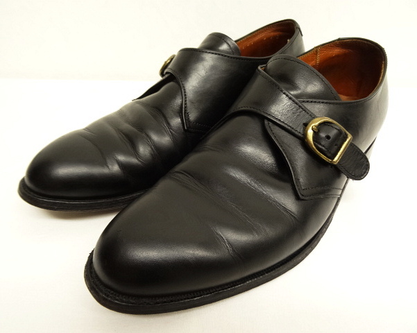 画像: ALDEN カーフ モンクストラップ ブラック USA製 (USED) 「Shoes」 入荷しました。