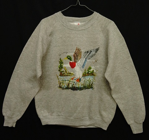 画像: 90'S JERZEES "カモプリント" クルーネック スウェットシャツ グレー USA製 (VINTAGE) 「Sweat Shirt」 入荷しました。