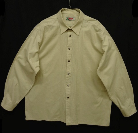 画像: ユーロヴィンテージ オーストリア発 チロリアンシャツ NATURAL (VINTAGE) 「L/S Shirt」 入荷しました。