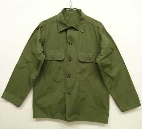 画像: 60'S アメリカ軍 US ARMY ポプリン ユーティリティシャツ (VINTAGE) 「L/S Shirt」 入荷しました。