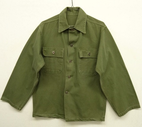 画像: 40'S アメリカ軍 US ARMY 月桂樹ドーナツボタン HBT ユーティリティシャツ (VINTAGE) 「L/S Shirt」 入荷しました。