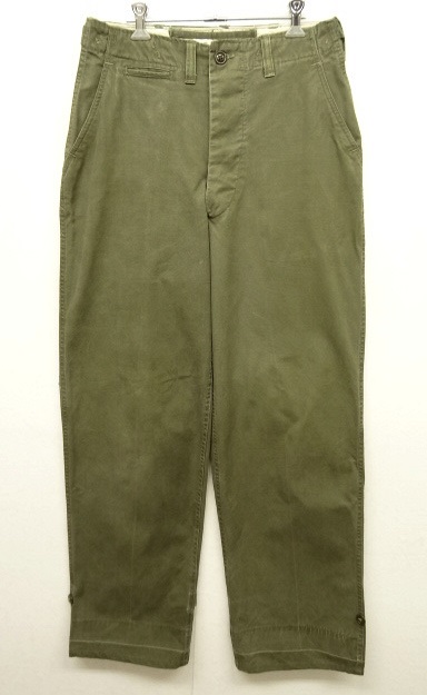 画像: 40'S アメリカ軍 US ARMY M-43 フィールドパンツ (VINTAGE) 「Bottoms」 入荷しました。