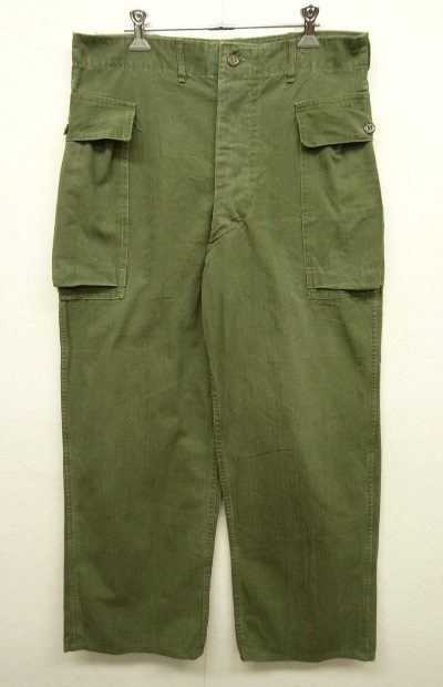 画像: 40'S アメリカ軍 US ARMY M-43 HBT カーゴパンツ (VINTAGE) 「Bottoms」 入荷しました。