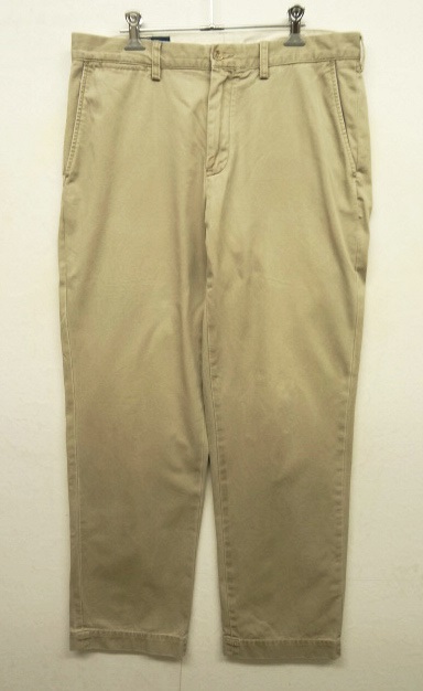 画像: 90'S RALPH LAUREN "PRESTON PANT" ノープリーツ チノパンツ BEIGE (VINTAGE) 「Bottoms」 入荷しました。