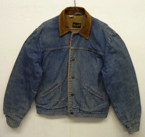 画像: 70'S WRANGLER 裏地ボア付き デニムジャケット USA製 (VINTAGE) 「Jacket」 入荷しました。