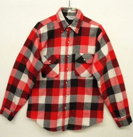 画像: 80'S FIVE BROTHER 長袖 フランネルシャツ ブロックチェック USA製 (VINTAGE) 「L/S Shirt」 入荷しました。