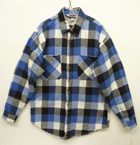 画像: 80'S BIG MAC 長袖 フランネルシャツ ブロックチェック USA製 (VINTAGE) 「L/S Shirt」 入荷しました。