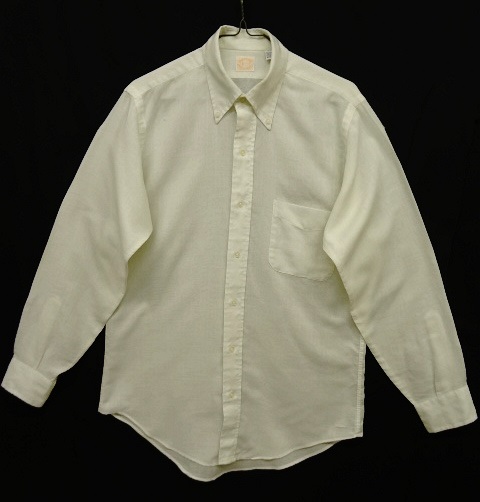 画像: 80'S BROOKS BROTHERS "BROOKSGATE" BDシャツ ホワイト (VINTAGE) 「L/S Shirt」 入荷しました。