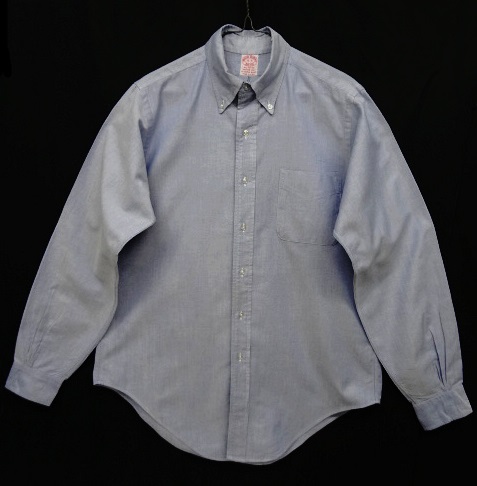 画像: 80'S BROOKS BROTHERS オックスフォード BDシャツ ブルー USA製 (VINTAGE) 「L/S Shirt」 入荷しました。