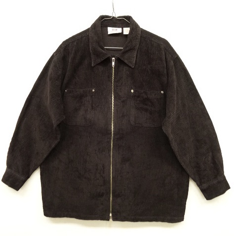 画像: FADED GLORY 太畝コーデュロイ ジップジャケット チャコール (USED) 「Jacket」 入荷しました。