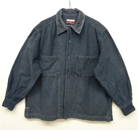 画像: BLUE FAMILY 太畝コーデュロイ フルボタンジャケット ブルー (USED) 「Jacket」 入荷しました。