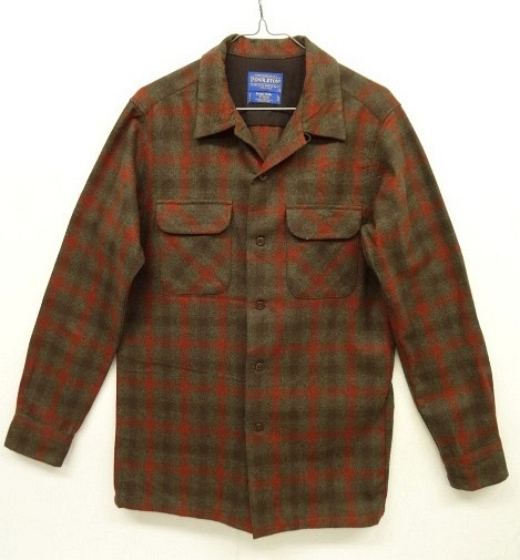 画像: PENDLETON "BOARD SHIRT" オープンカラー ウールシャツ オンブレチェック (USED) 「L/S Shirt」 入荷しました。
