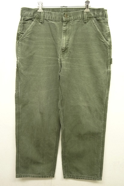 画像: CARHARTT ダック ペインターパンツ OLIVE W36L30 (USED) 「Bottoms」 入荷しました。