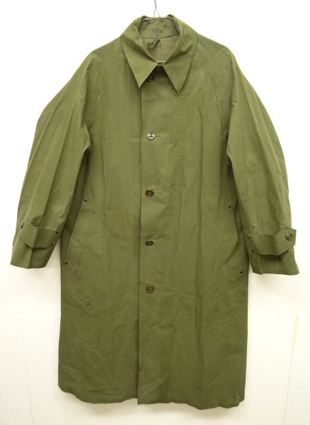 画像: 50'S アメリカ軍 US ARMY シンセティックラバーコート M-R (VINTAGE) 「Jacket」 入荷しました。
