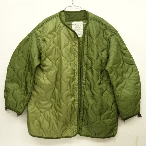 画像: 80'S アメリカ軍 US ARMY M65パーカー用 キルティング ライナージャケット (VINTAGE) 「Jacket」 入荷しました。