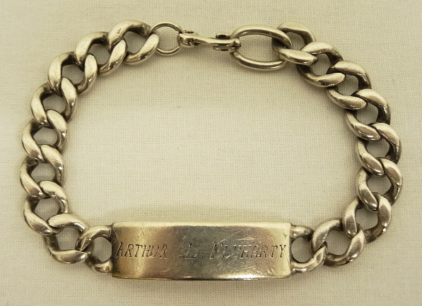 画像: アメリカ軍 IDプレート チェーンブレスレット シルバー (VINTAGE) 「Accessorie」 入荷しました。