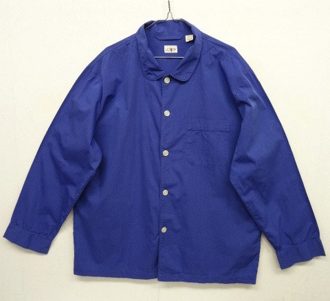 画像: 90'S J.CREW 旧タグ ポプリン スリーピングシャツ ブルー (VINTAGE) 「L/S Shirt」 入荷しました。