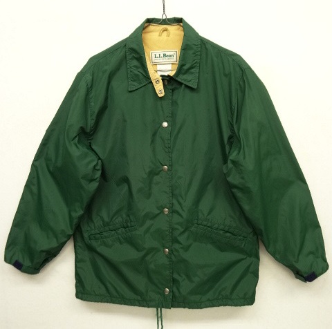 画像: 80'S LL Bean チンスト付き ナイロン コーチジャケット USA製 (VINTAGE) 「Jacket」 入荷しました。