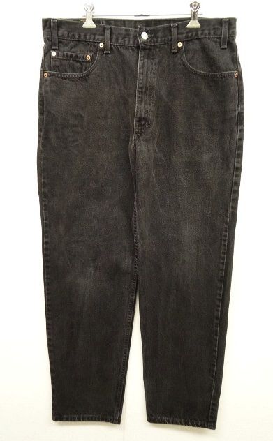 画像: 90'S LEVIS 550 テーパード デニム ブラック アメリカ製 W36L32 (VINTAGE) 「Bottoms」 入荷しました。
