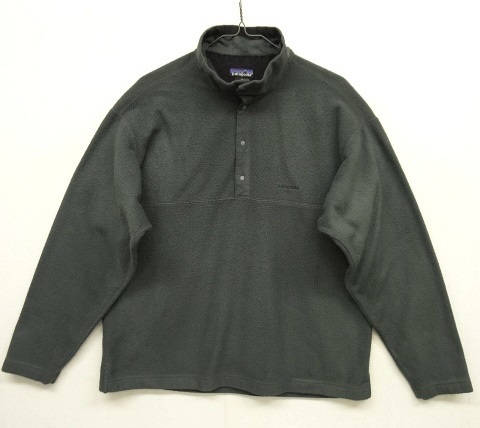 画像: 90'S PATAGONIA ロゴ刺繍 スナップボタン フリース USA製 (VINTAGE) 「Jacket」 入荷しました。