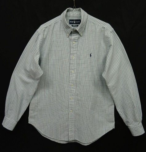 画像: 90'S RALPH LAUREN "CLASSIC FIT" オックスフォード BDシャツ タッターソールチェック (VINTAGE) 「L/S Shirt」 入荷しました。