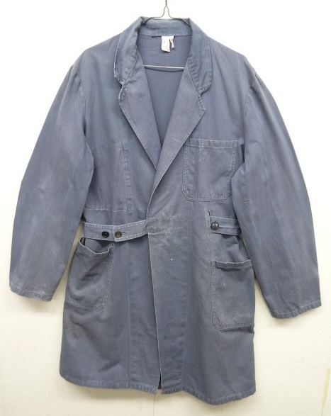 画像: 70'S ユーロワーク コットンツイル ワークコート ブルーグレー (VINTAGE) 「Jacket」 入荷しました。