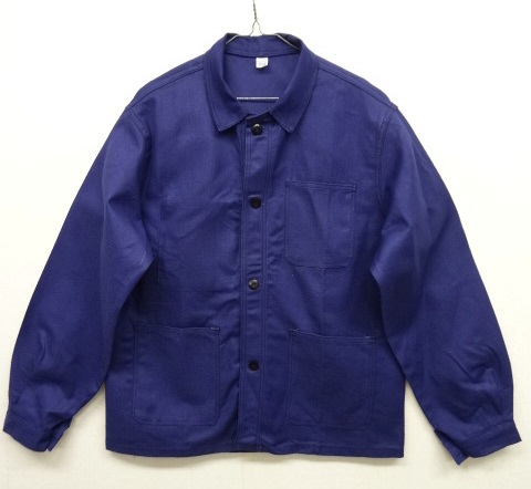 画像: 60'S フレンチワーク ワークジャケット カバーオール フランス製 (DEADSTOCK) 「Jacket」 入荷しました。