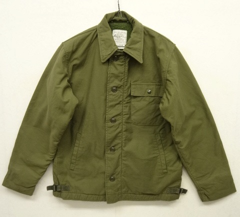 画像: 80'S アメリカ軍 US NAVY "A-2" デッキジャケット MEDIUM (VINTAGE) 「Jacket」 入荷しました。