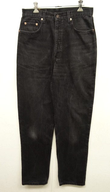 画像: 90'S EURO LEVIS 881 デニム BLACK ハンガリー製 W34L32 (VINTAGE) 「Bottoms」 入荷しました。
