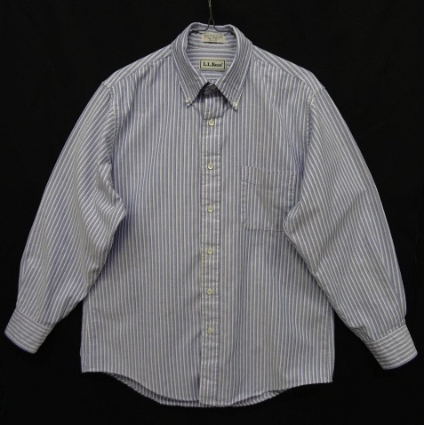 画像: 80'S LL Bean オックスフォード 長袖 BDシャツ ストライプ USA製 (VINTAGE) 「L/S Shirt」 入荷しました。