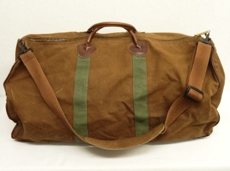 画像: 80'S LL Bean キャンバス/レザー ダッフルバッグ TALONジップ USA製 (VINTAGE) 「Bag」 入荷しました。