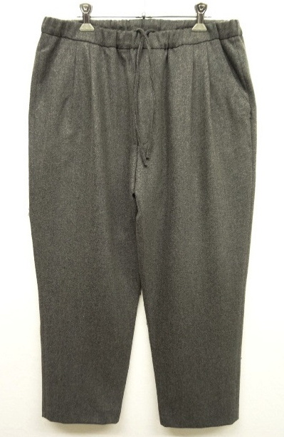 画像: CEASTERS ツープリーツ ウール イージーパンツ GREY ポルトガル製 (NEW) 「Bottoms」 入荷しました。