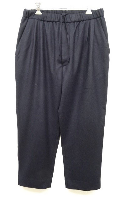 画像: CEASTERS ツープリーツ ウール イージーパンツ NAVY ポルトガル製 (NEW) 「Bottoms」 入荷しました。